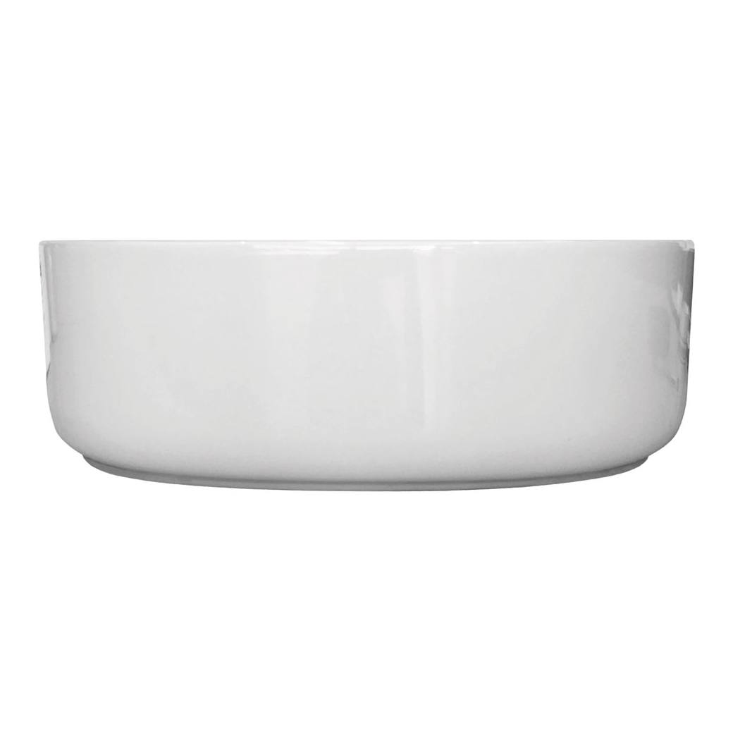 Reba Above Counter Basin, Gloss White