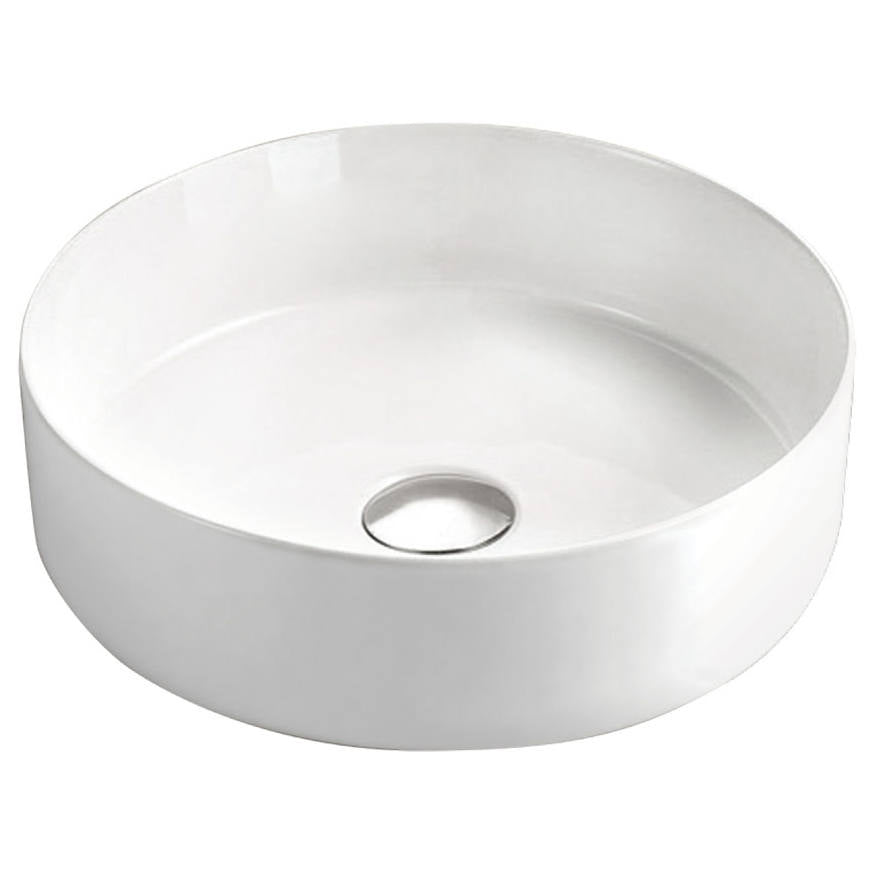 Reba Above Counter Basin, Gloss White