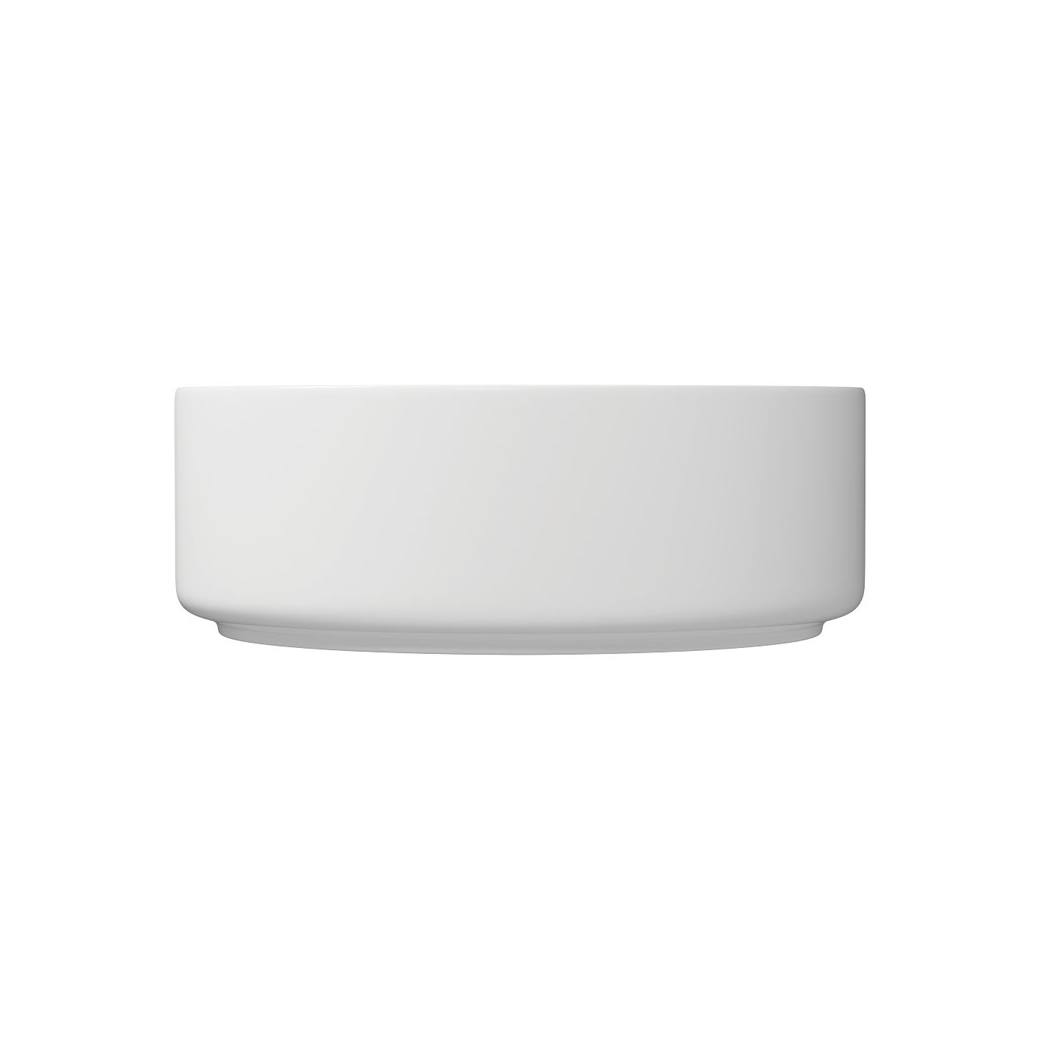 Reba Mini Above Counter Basin, Gloss White