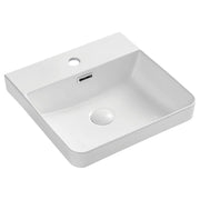 Petra Semi-Inset Basin, Gloss White