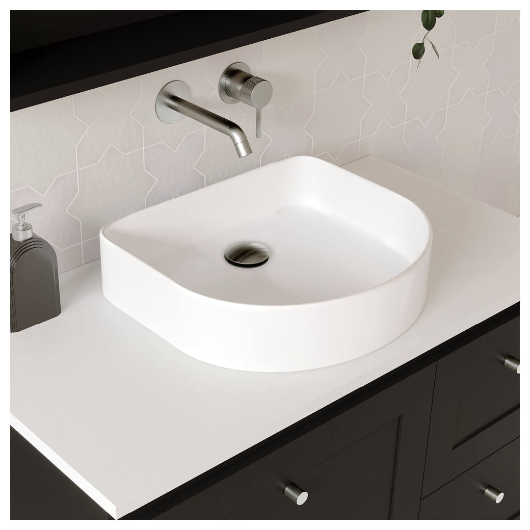 Forma Above Counter Basin, Gloss White
