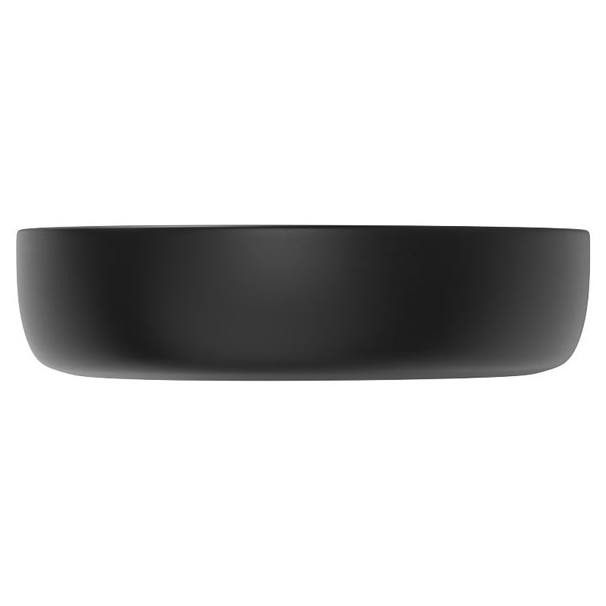Pebble Small Above Counter Basin, Matte Black