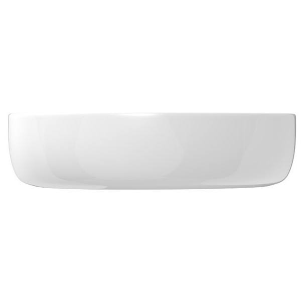 Pebble Small Above Counter Basin, Gloss White