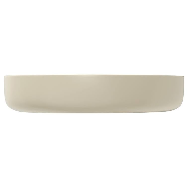 Pebble Medium Above Counter Basin, Matte Khaki