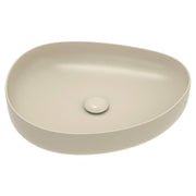 Pebble Medium Above Counter Basin, Matte Khaki