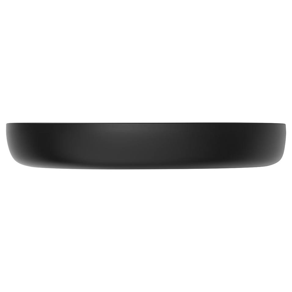 Pebble Large Above Counter Basin, Matte Black