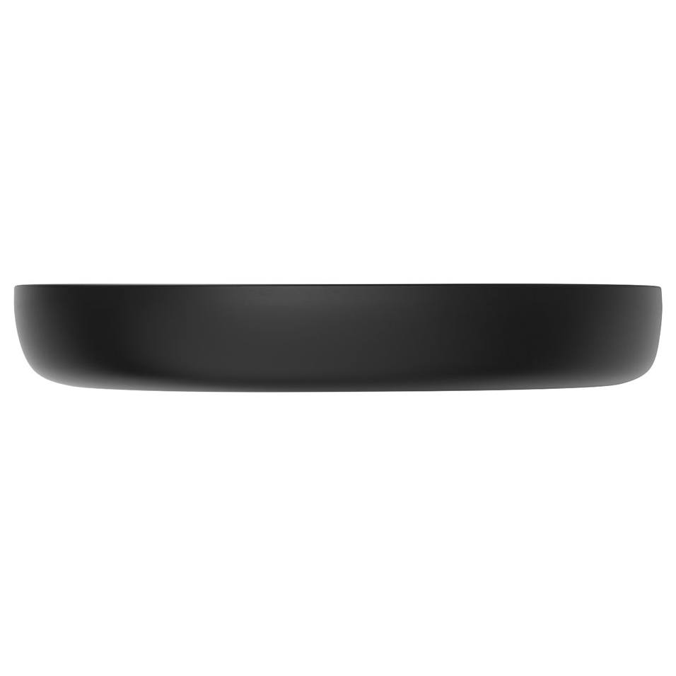 Pebble Large Above Counter Basin, Matte Black
