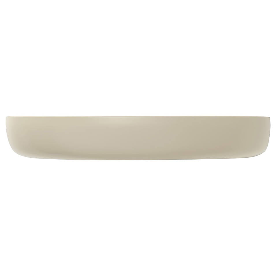 Pebble Large Above Counter Basin, Matte Khaki