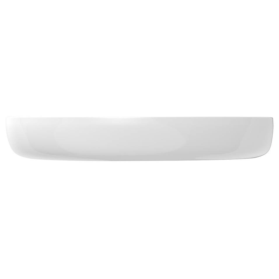 Pebble Large Above Counter Basin, Gloss White