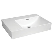 Tono Care Wall Basin, Right Bowl, Gloss White