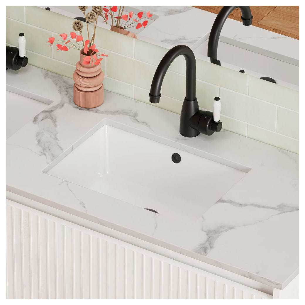 Koko Undermount Basin, Gloss White