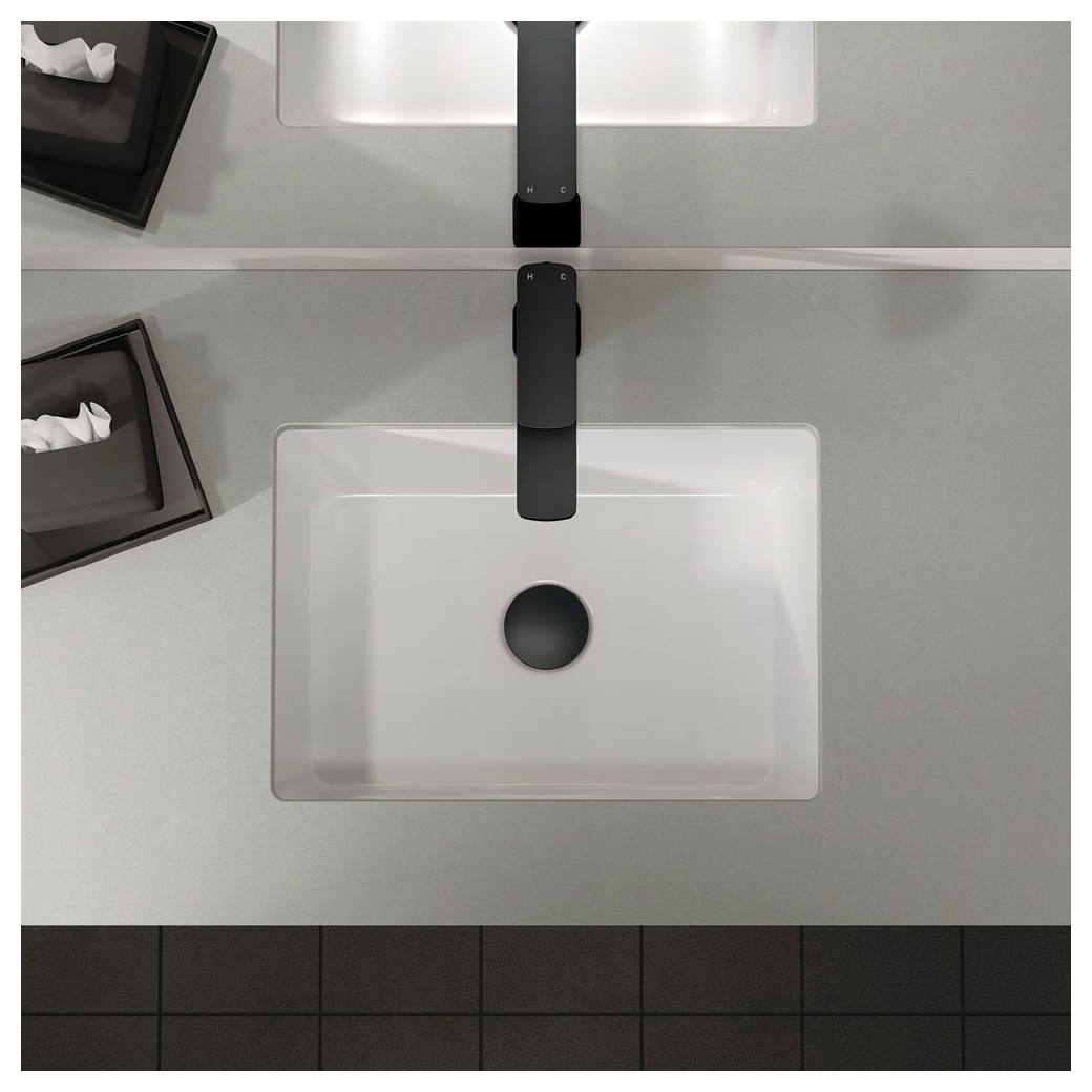 Koko Undermount Basin, Gloss White