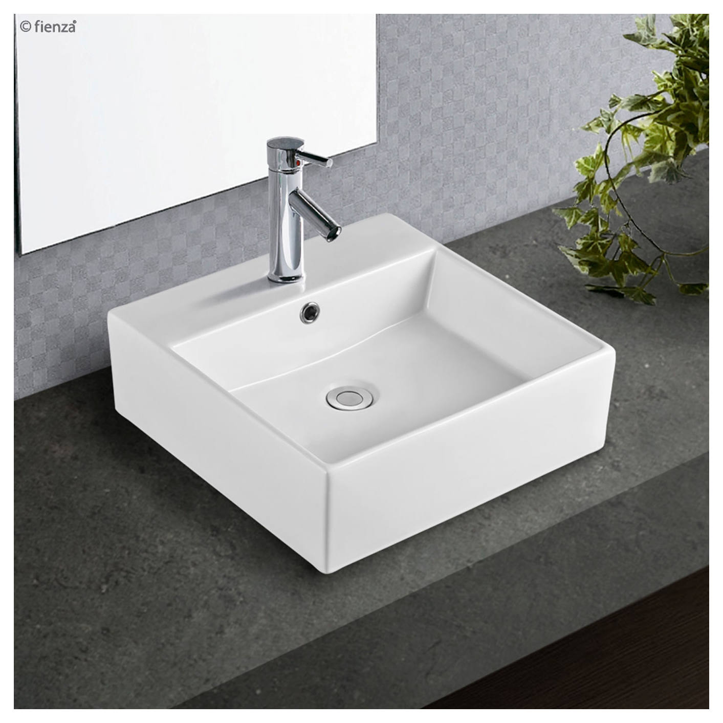 Helen Above Counter Basin, Gloss White