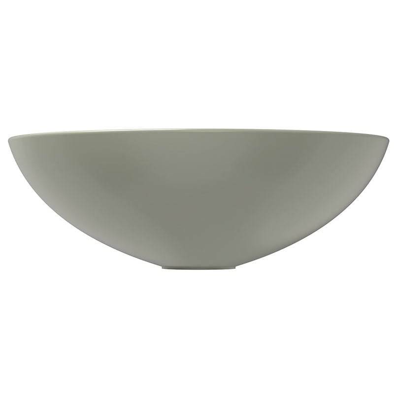 Aluca Above Counter Basin, Matte Olive