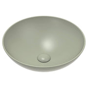 Aluca Above Counter Basin, Matte Olive
