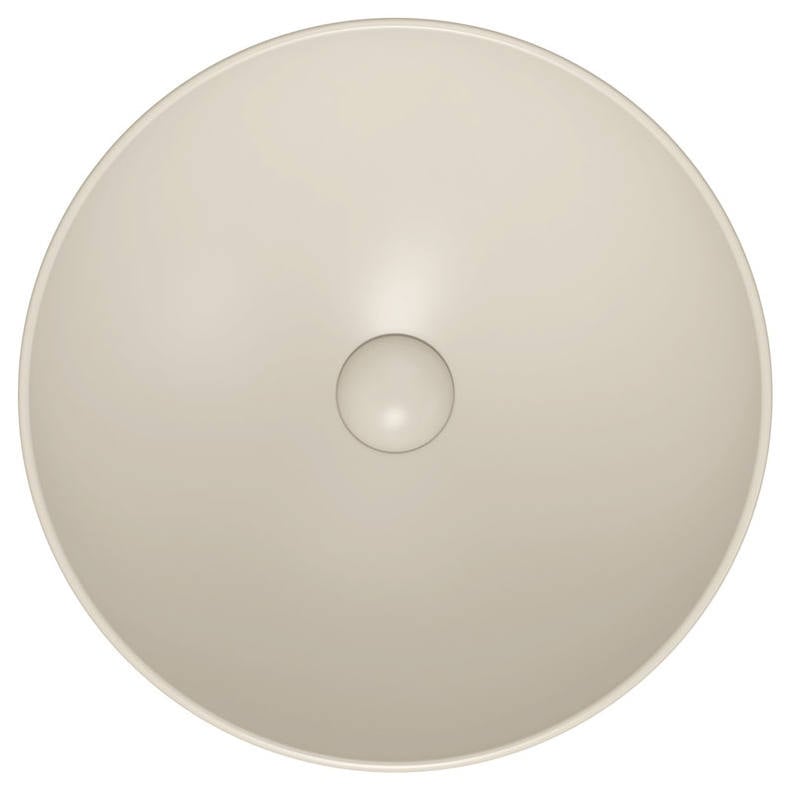 Aluca Above Counter Basin, Matte Khaki