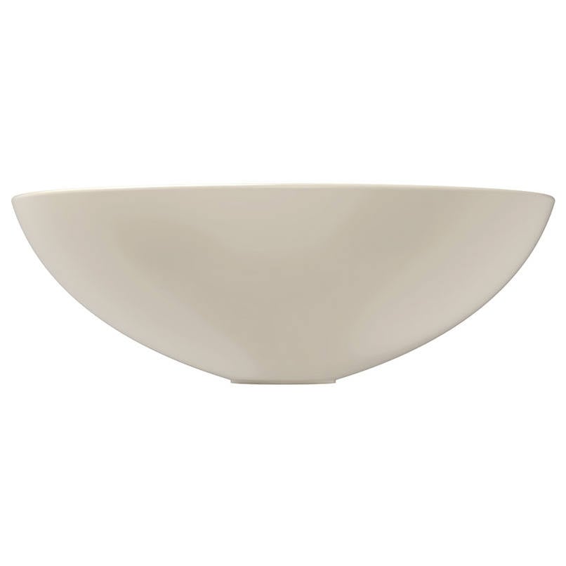 Aluca Above Counter Basin, Matte Khaki