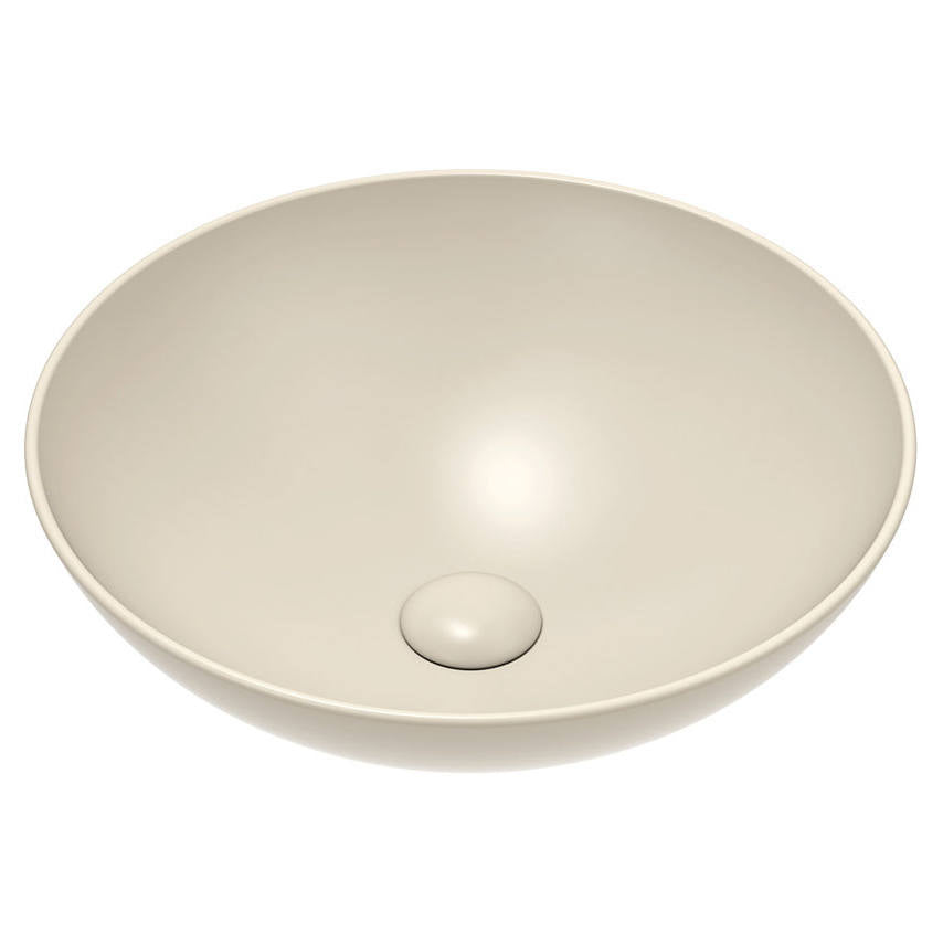 Aluca Above Counter Basin, Matte Khaki