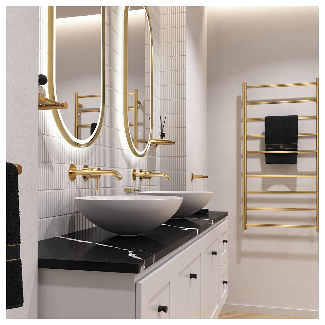 Aluca Above Counter Basin, Matte White