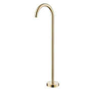 Kaya Gooseneck Floor Mounted Bath Outlet, Urban Brass