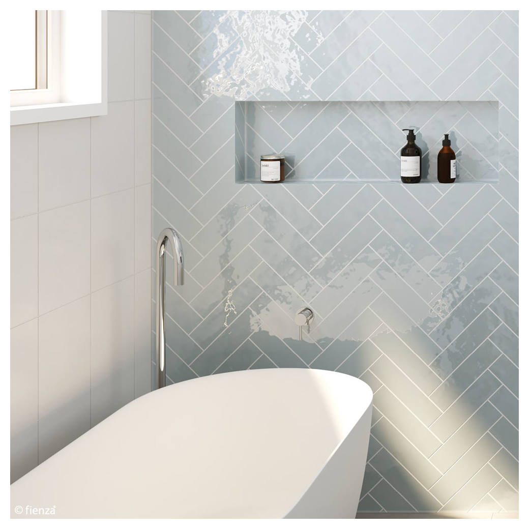 Kaya Gooseneck Floor Mounted Bath Outlet, Chrome