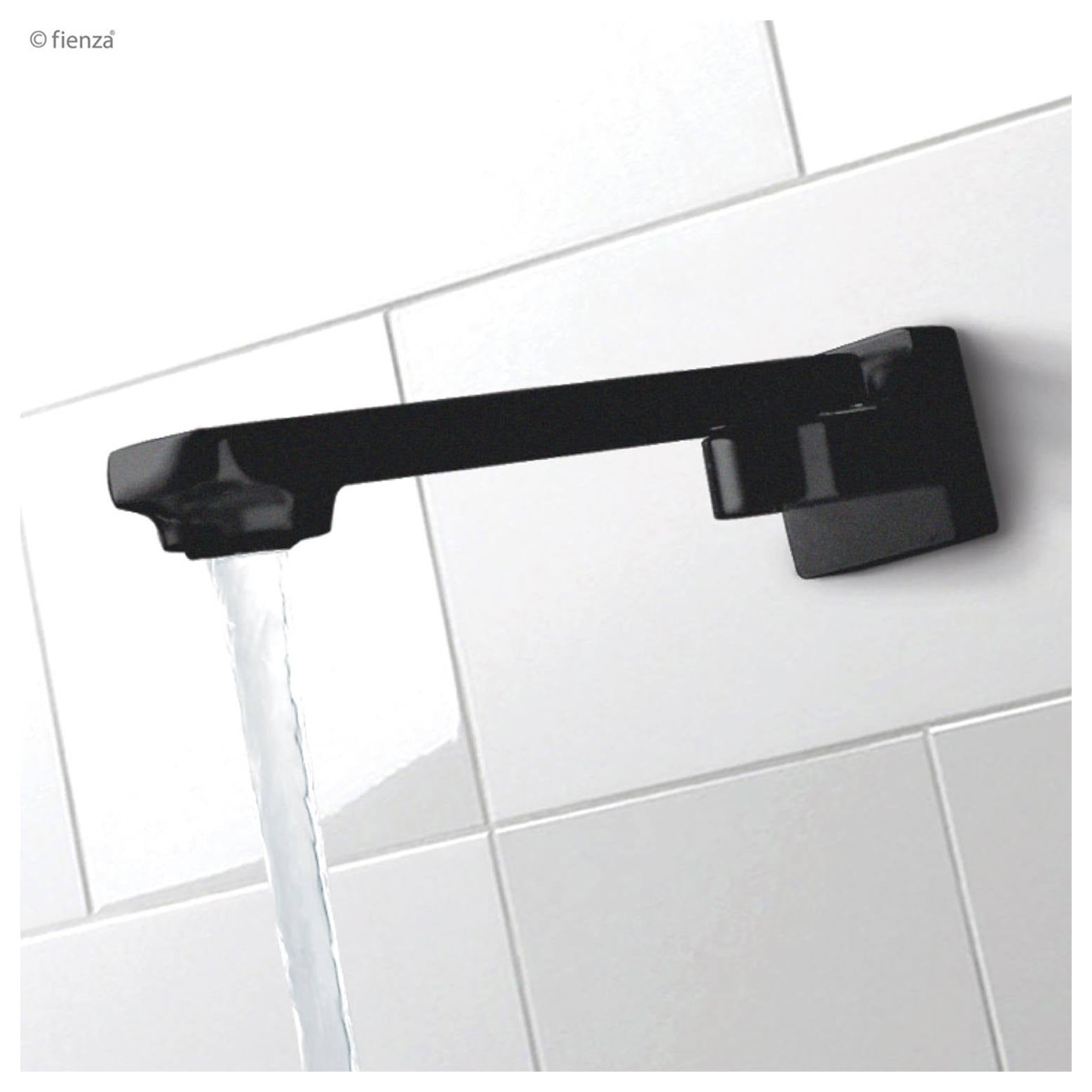 Koko Swivel Bath Outlet, Matte Black