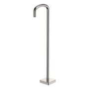 Tono Floor Mounted Bath Outlet, Brushed Nickel