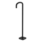 Tono Floor Mounted Bath Outlet, Matte Black