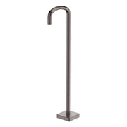 Tono Floor Mounted Bath Outlet, Gun Metal