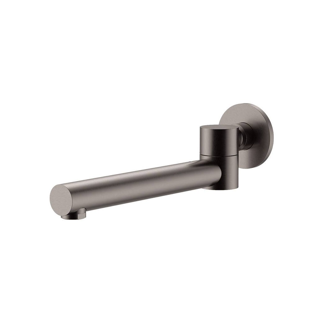 Michelle Swivel Bath Outlet, Gun Metal