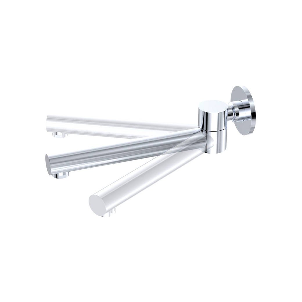 Michelle Swivel Bath Outlet, Chrome