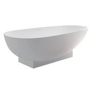 Lagoona Stone Bath 180x93x52, Matt White
