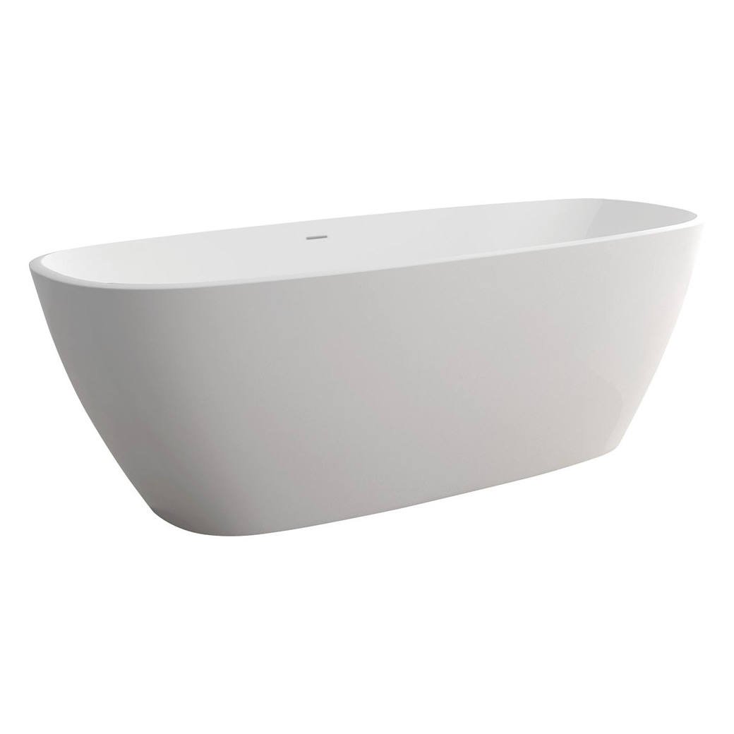 Marrisa Stone Bath 170x72x56, Matt White