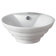 Cairo Above Counter Basin, Gloss White