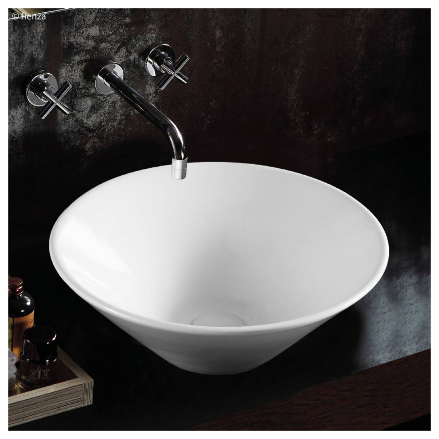 Lulu Above Counter Basin, Gloss White