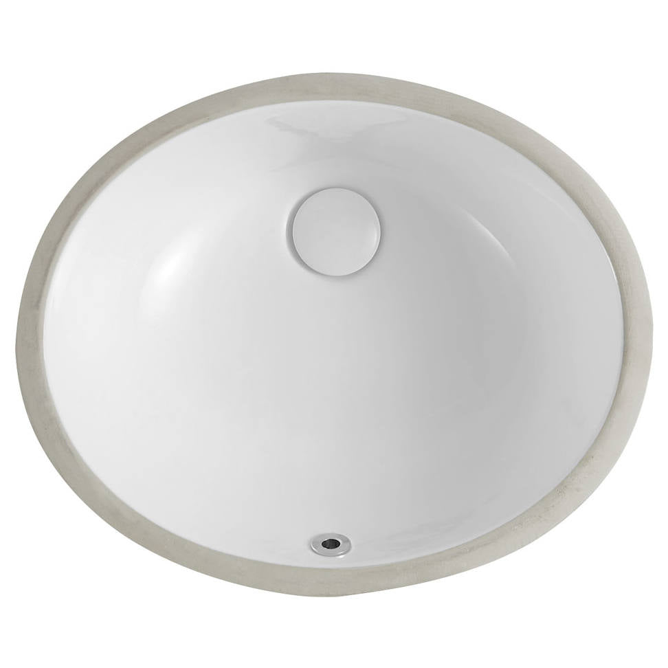 Karmen Undermount Basin, Gloss White