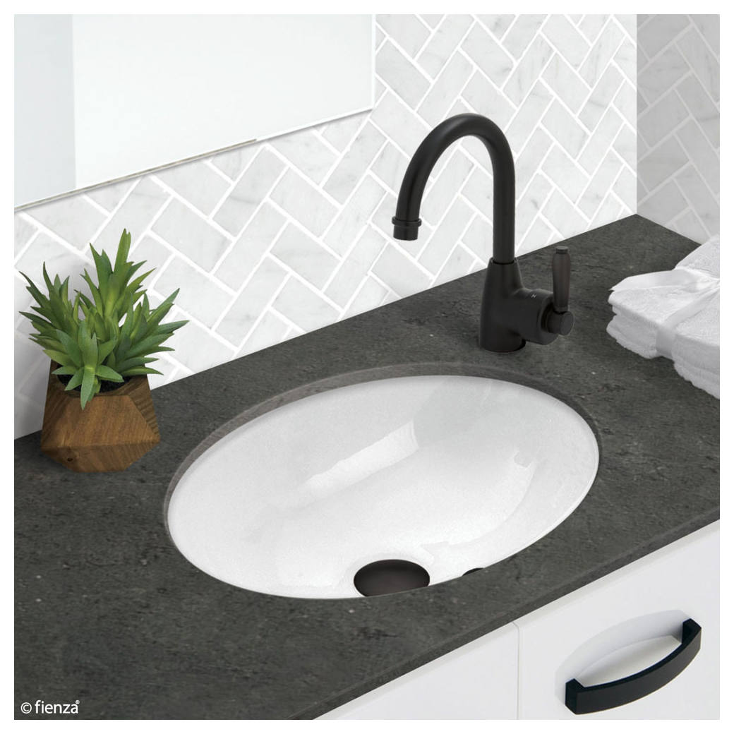 Karmen Undermount Basin, Gloss White