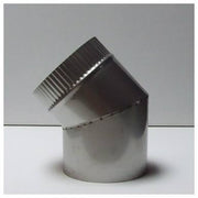 45 Degree Bend Galvanised 100