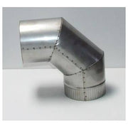 90 Degree Bend Galvanised 175