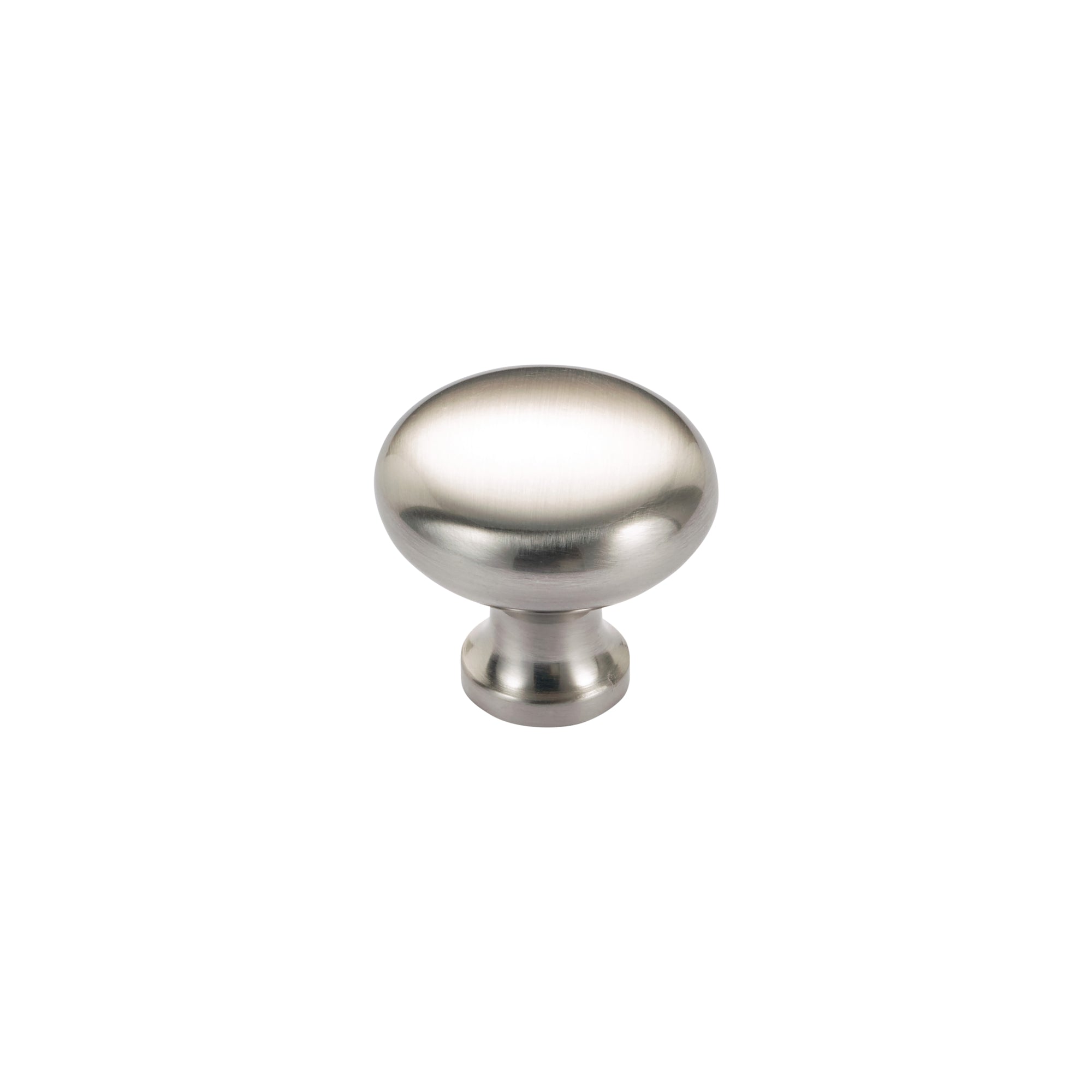Lugo Plain Knob 30mm Brushed Nickel