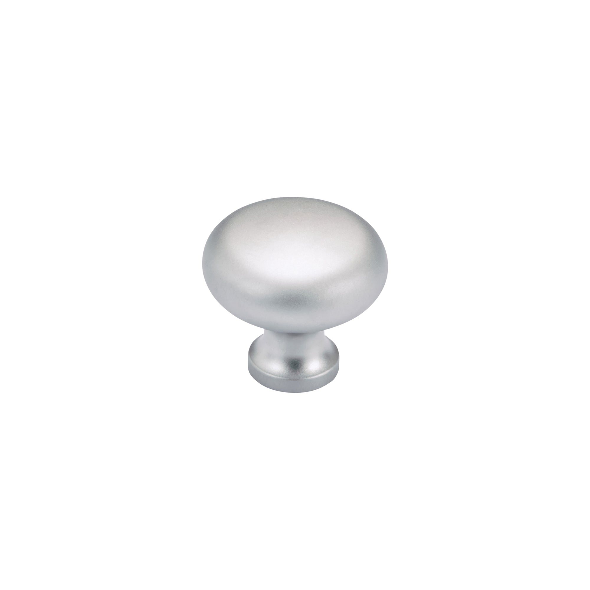 Lugo Plain Knob 30mm Satin Chrome