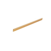 Angle Pull Handle 192mm Brushed Dark Brass