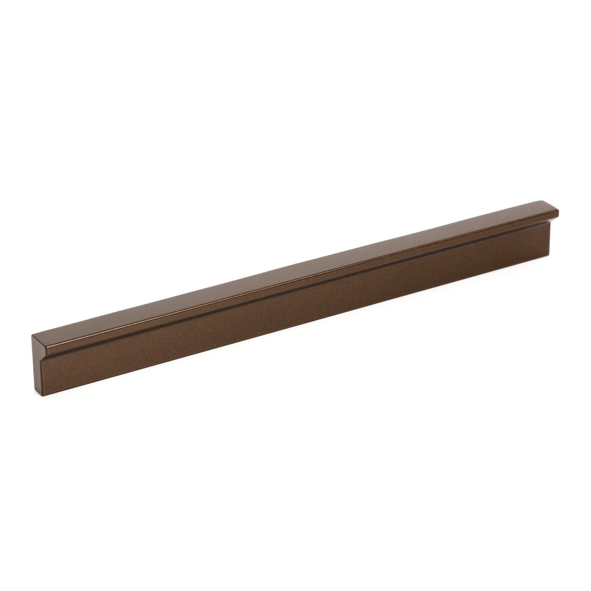 Angle Pull Handle 192mm Metallic Golden Brown