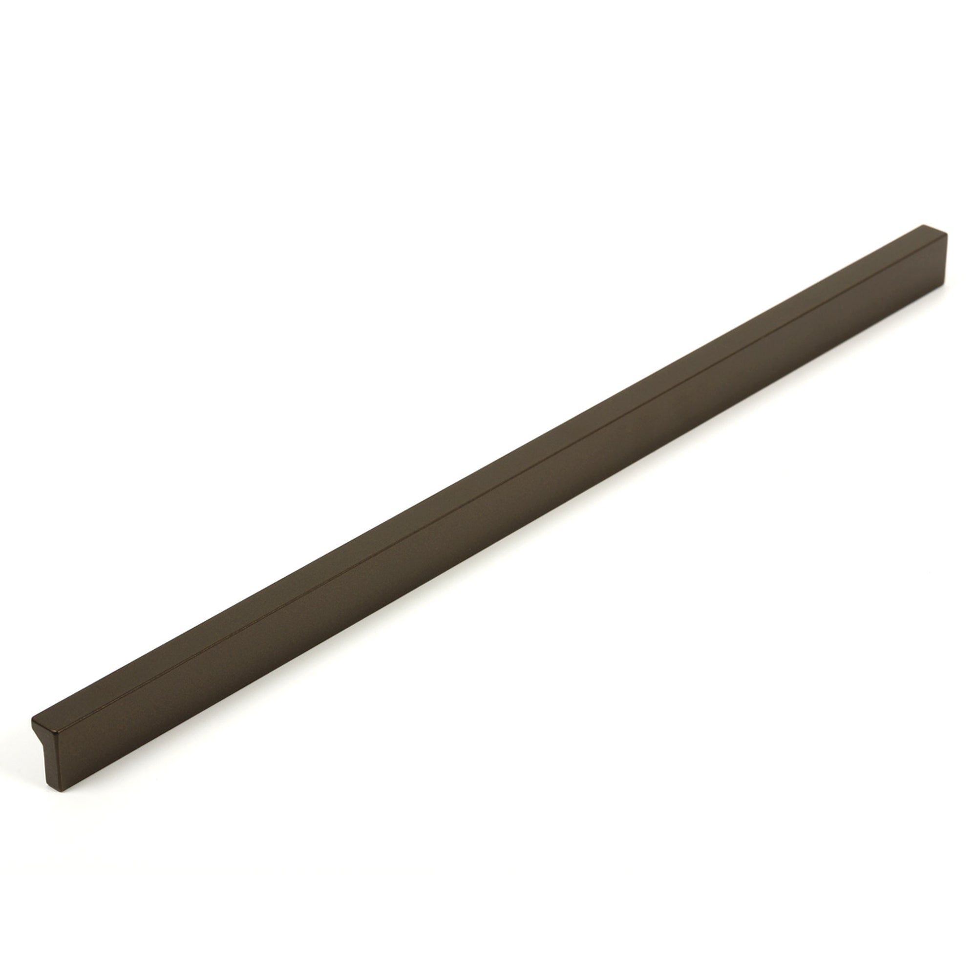 Angle Pull Handle 480mm Metallic Golden Brown