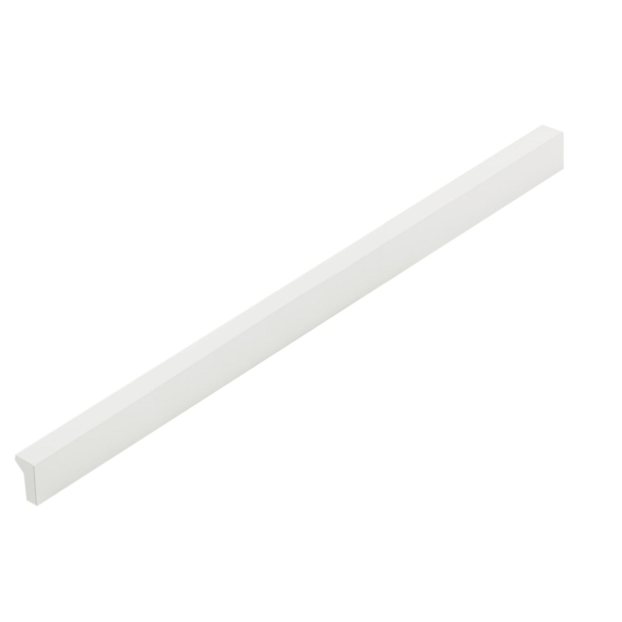 Angle Pull Handle 480mm Matt White