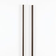 Angle Pull Handle 640mm Metallic Golden Brown