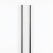 Angle Pull Handle 640mm Metallic Grey