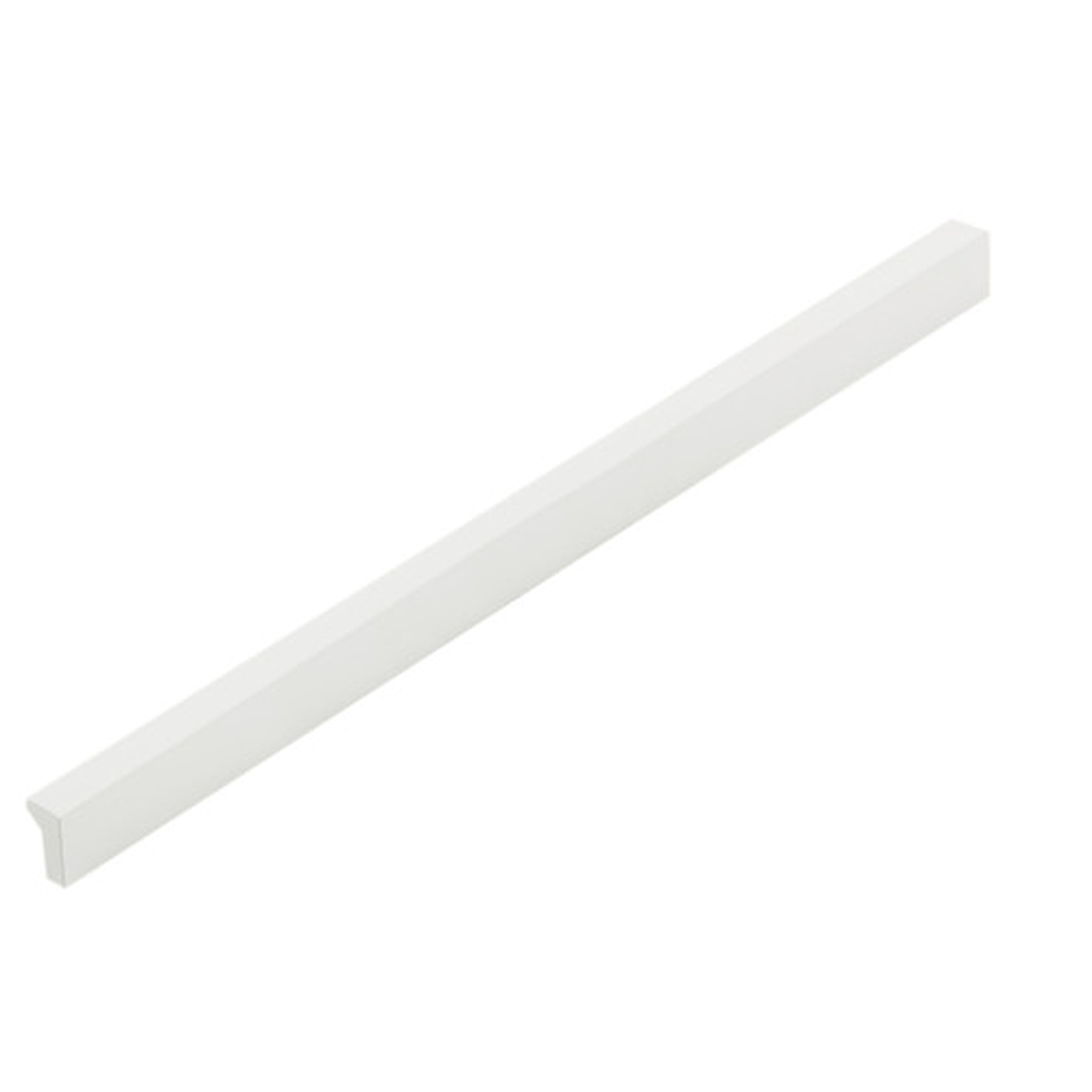 Angle Pull Handle 640mm Matt White