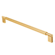 Arpa D Handle 320mm Brushed Dark Brass