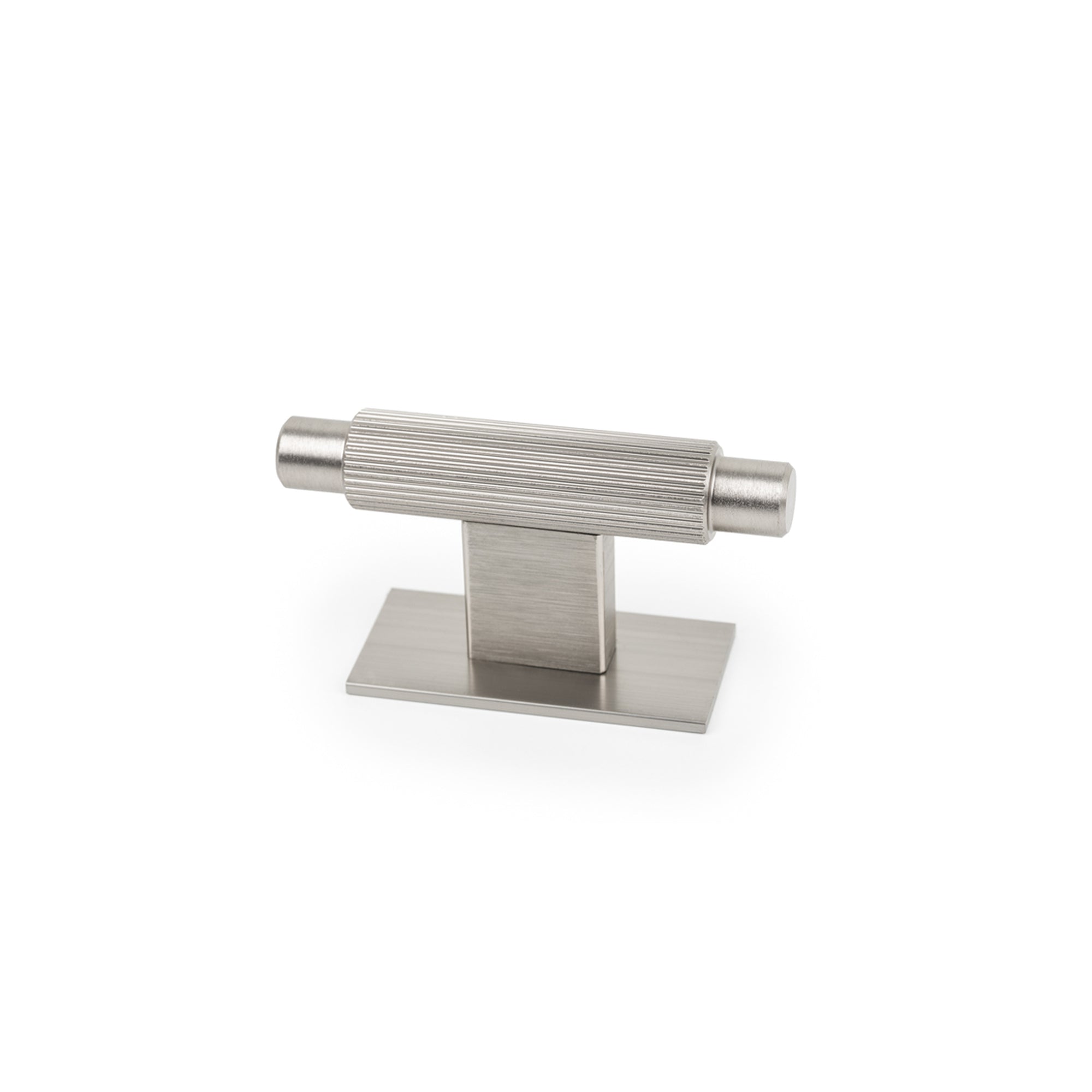 Arpa T Knob and Backplate 70mm Dull Brushed Nickel